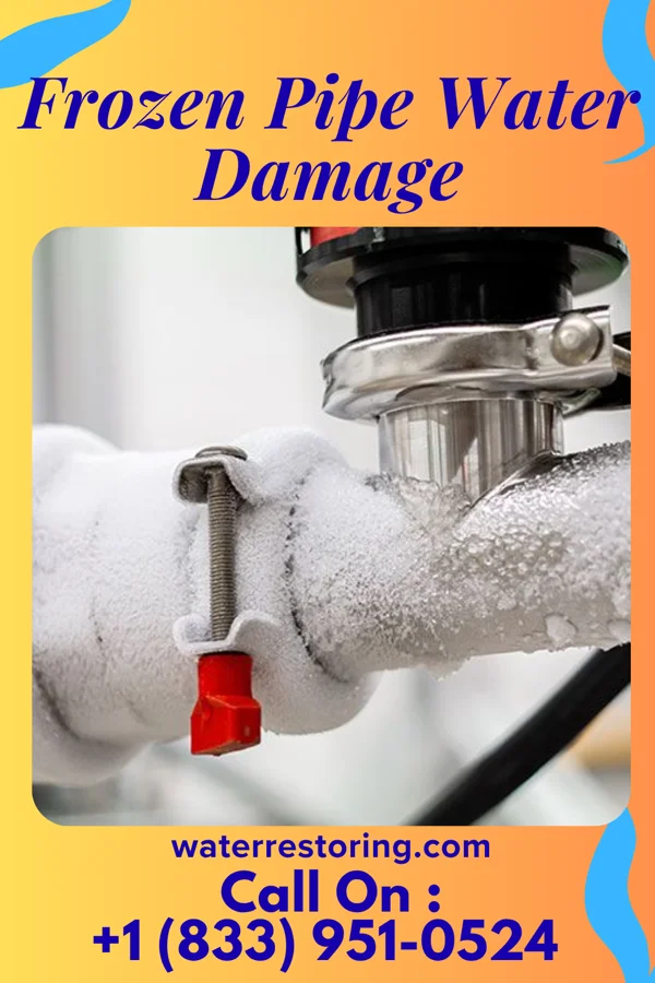 Frozen Pipe Water Damage in Reserve, KS